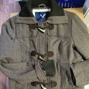 American Eagle  Outfitters Tweed  Brown  Jacket Junior's Medium